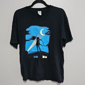 Black L Sailor Moon Graphic T-Shirt